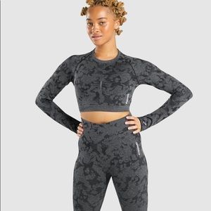 Gymshark adapt camo long sleeve